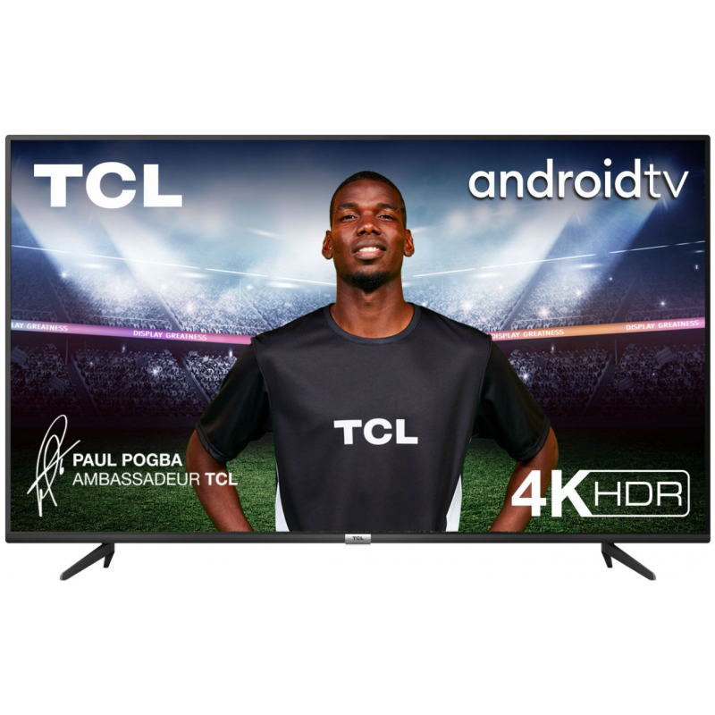 TÉLÉVISEUR TCL P615 50″ LED UHD 4K / SMART TV / ANDROID / NOIR