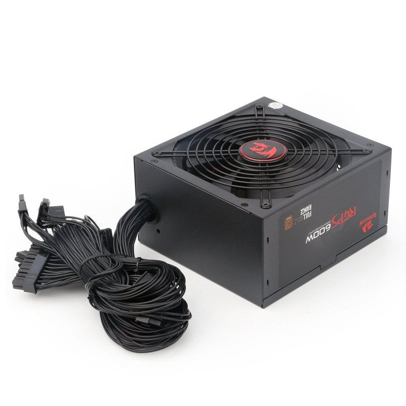 BOITE ALIMENTATION REDRAGON RGPS 600W 80+ / BRONZE