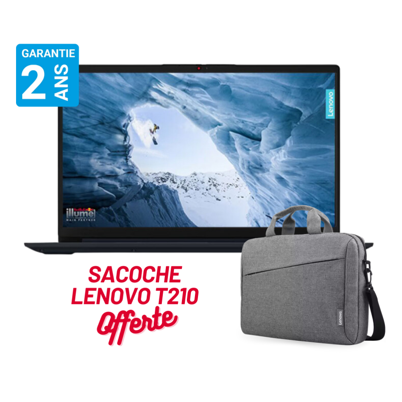 PC PORTABLE LENOVO IP1 / 15IAU7 I7-1255U / 24G 512SSD / AVEC SACOCHE OFFERT