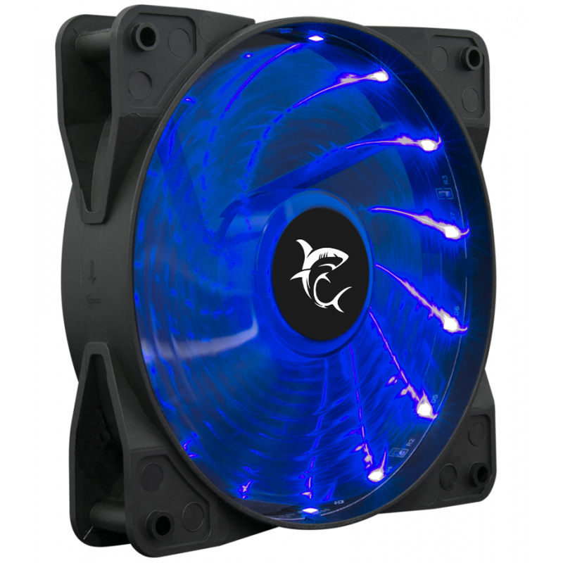 VENTILATEUR DE PROCESSEUR WHITE SHARK VECTOR / LED BLEU