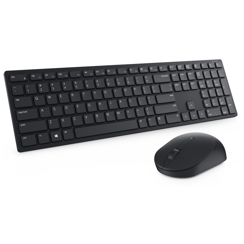 ENSEMBLE CLAVIER ET SOURIS SANS FIL DELL PRO KM5221W / QWERTY / ARABE / NOIR