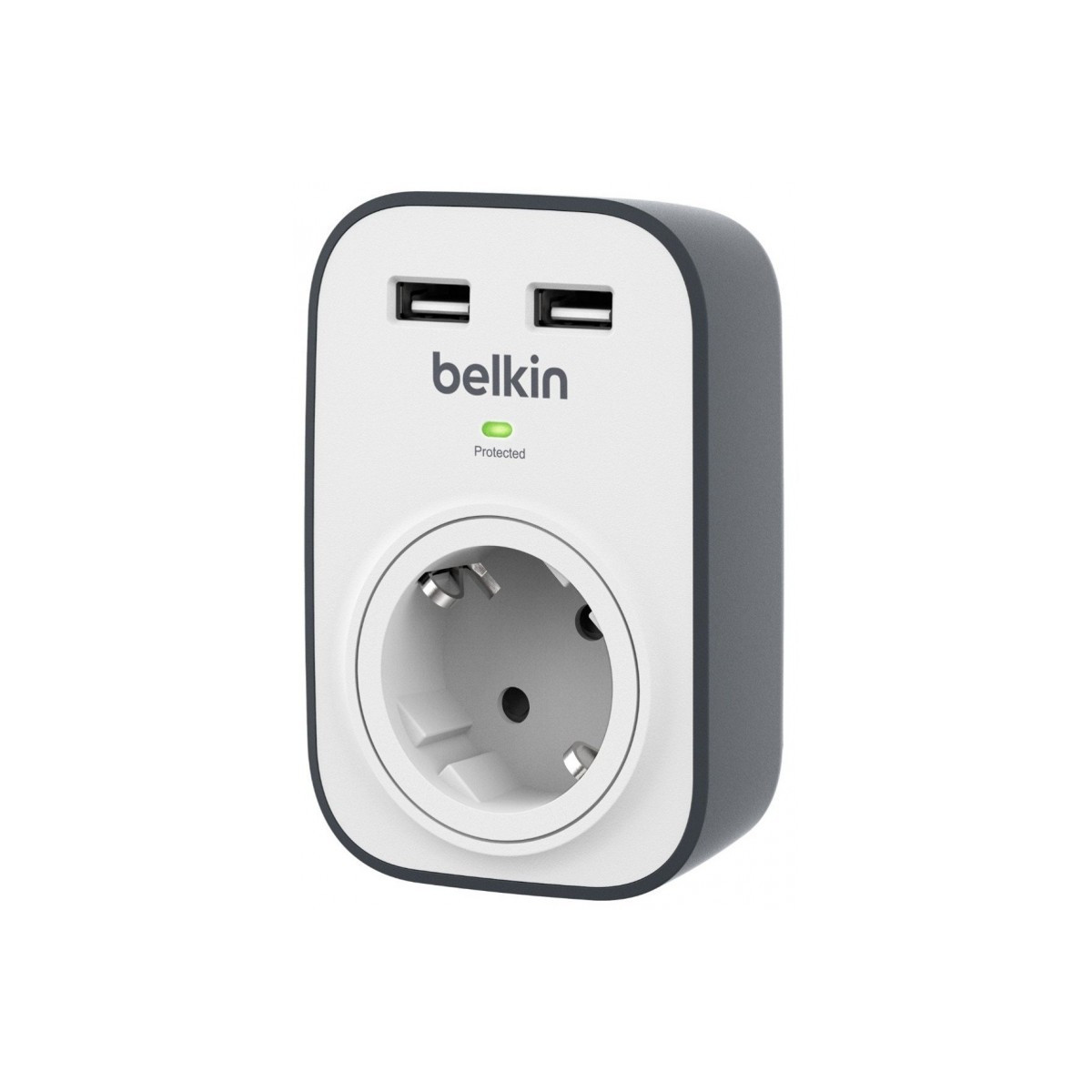 PROTECTION SURTENSION BELKIN 1 PRISE + 2X USB