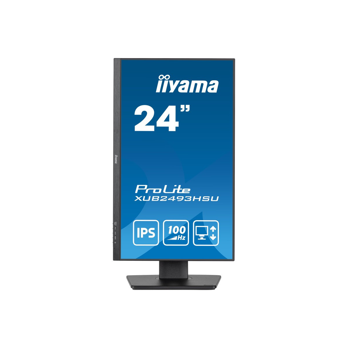 ÉCRAN IIYAMA PROLITE XUB2493HSU-B6 24″ IPS FULL HD / 100 HZ / NOIR