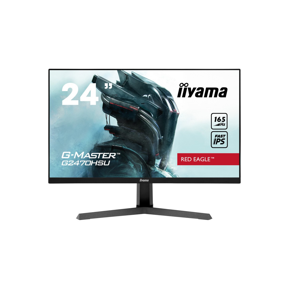 ÉCRAN GAMING IIYAMA G-MASTER G2470HSU-B1 24″ IPS FULL HD / 165 HZ / NOIR