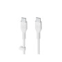 CABLE BELKIN CAB009BT1MWH USB-C VERS USB-C 1M BLANC