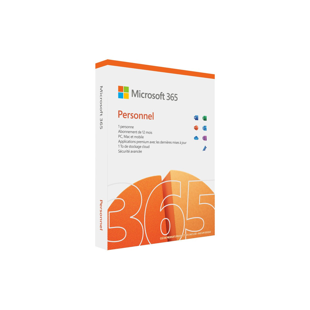 MICROSOFT OFFICE 365 PERSONNEL ESD / 1AN – 1 UTILISATEUR / LICENCE DIGITALE