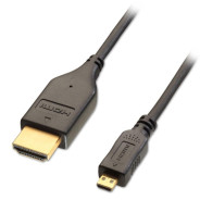 CÂBLE HDMI VERS MICRO HDMI MÂLE/MÂLE 1.5M