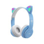 CASQUE BLUETOOTH P47 BLEU CIEL