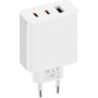 CHARGEUR XIAOMI 2C1A / USB-C / USB A / 67W / BLANC