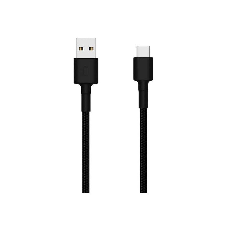 CABLE CHARGEUR XIAOMI TYPE C / 1M / NOIR