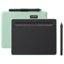 TABLETTE GRAPHIQUE WACOM INTUOS COMFORT PETITE / BLUETOOTH / PISTACHIO