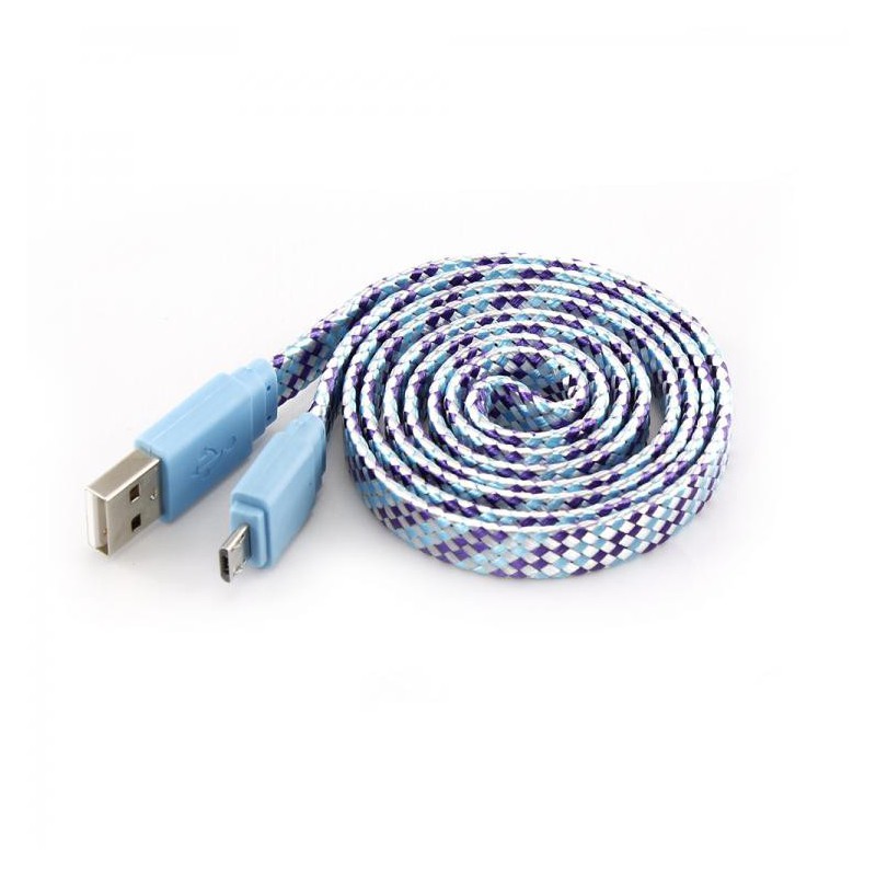 CABLE SBOX USB VERS MICRO USB 1M MULTICOULEUR