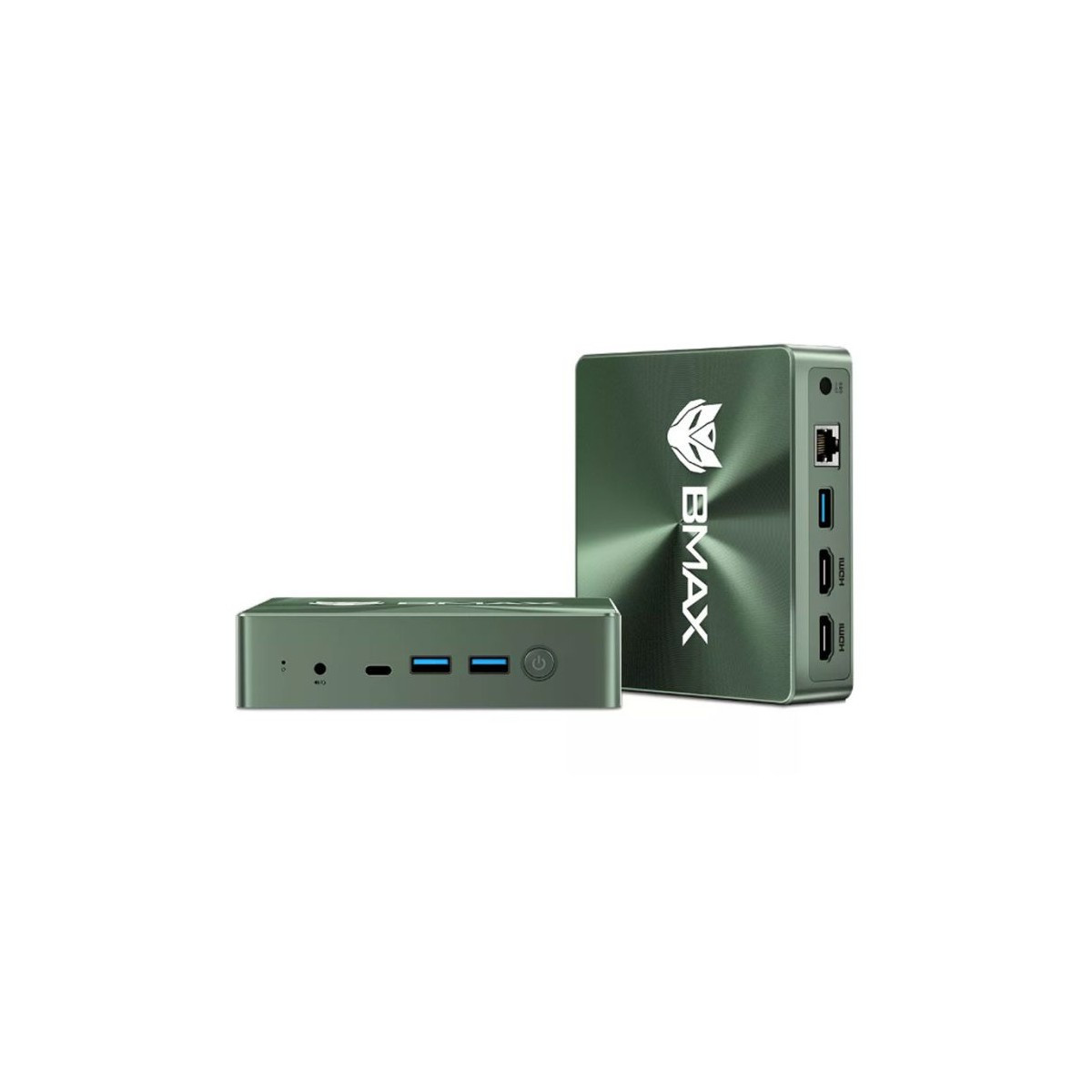 MINI PC DE BUREAU BMAX B6 PLUS / I3-1000NG4 / 12 GO / 512 GO SSD / WINDOWS 11 / VERT