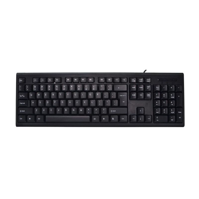 CLAVIER FILAIRE STAR WAVE KB1028 / NOIR