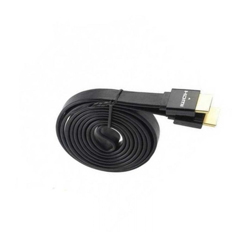 CÂBLE HDMI VERS HDMI PLAT HDTV – 1.5m