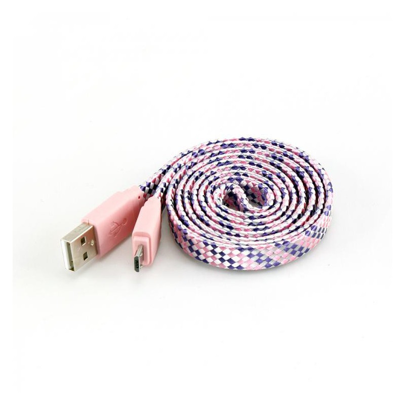 CABLE SBOX USB VERS MICRO USB 1M MULTICOULEUR