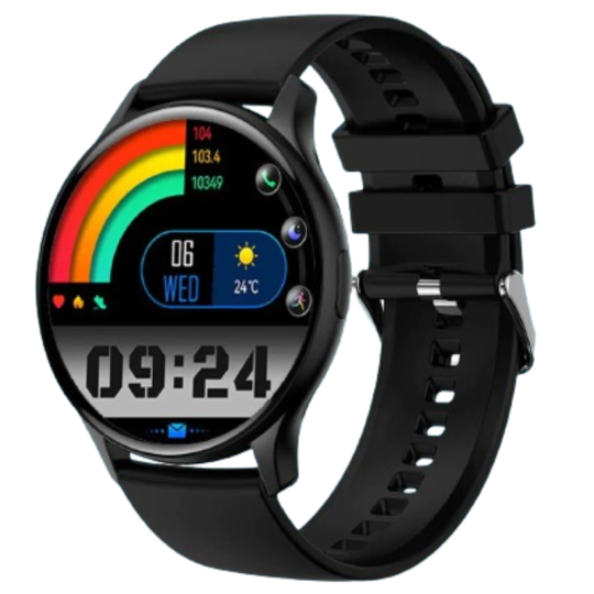 Smart Watch SENBONO HK89 / AMOLED 1.43″ / IP68 / Noir