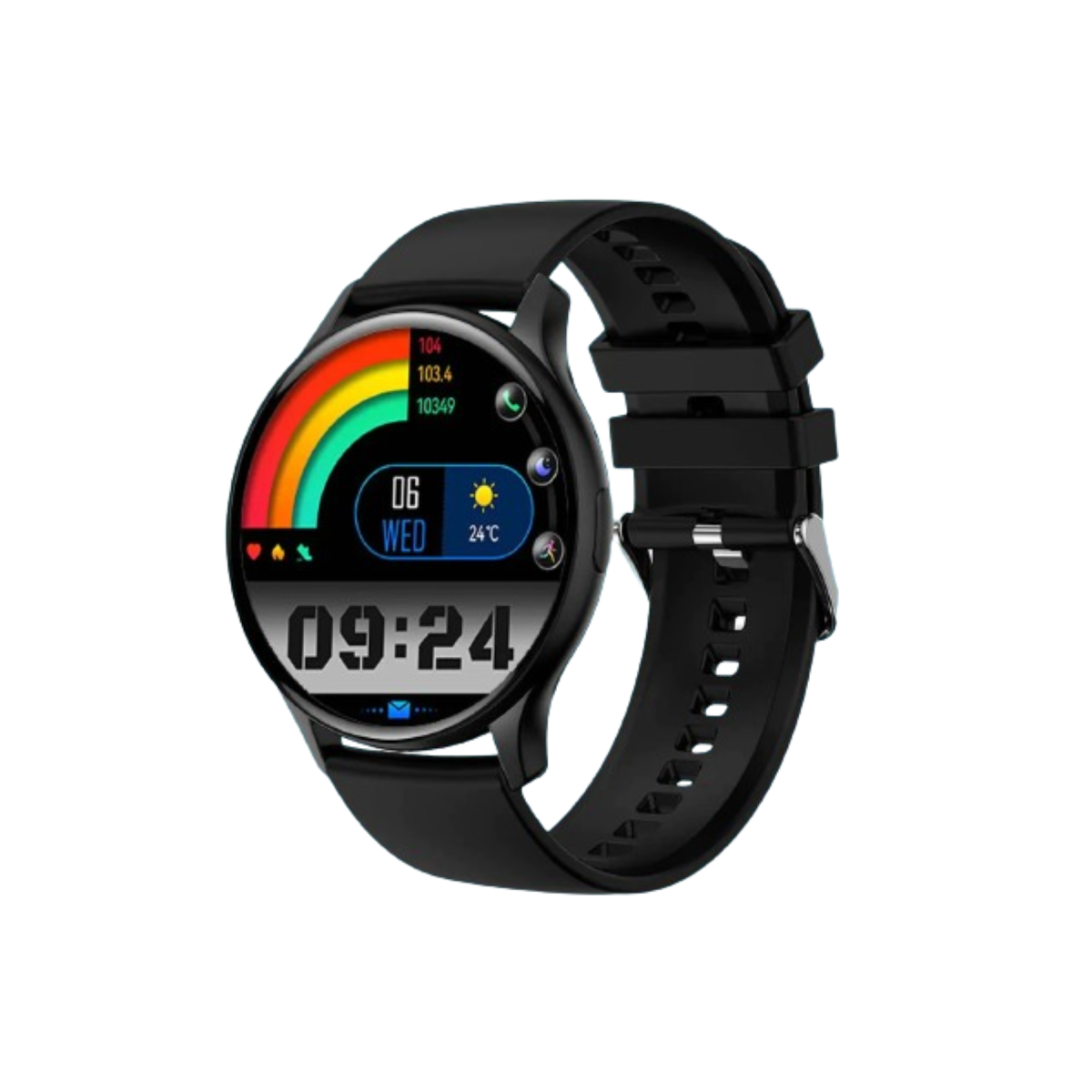 Smart Watch SENBONO HK89 / AMOLED 1.43″ / IP68 / Noir