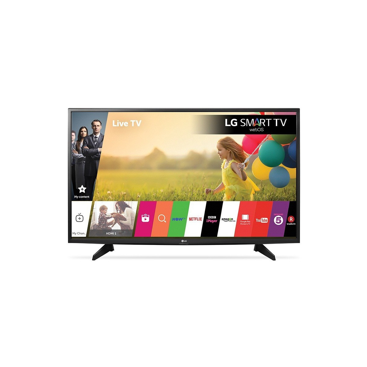 TÉLÉVISEUR LG 43″ FULL HD SMART + RÉCEPTEUR INTÉGRÉ (43LM6370PVA)