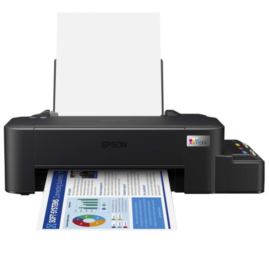 IMPRIMANTE À RÉSERVOIR INTÉGRÉ COULEUR EPSON ECOTANK L121 + 4 BOUTEILLES D’ENCRE