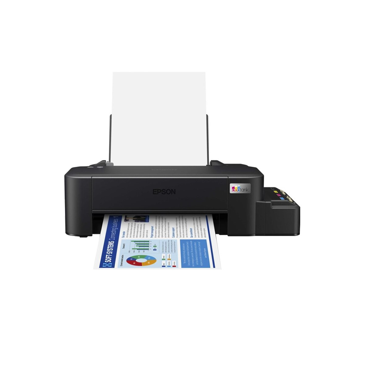 IMPRIMANTE À RÉSERVOIR INTÉGRÉ COULEUR EPSON ECOTANK L121 + 4 BOUTEILLES D’ENCRE