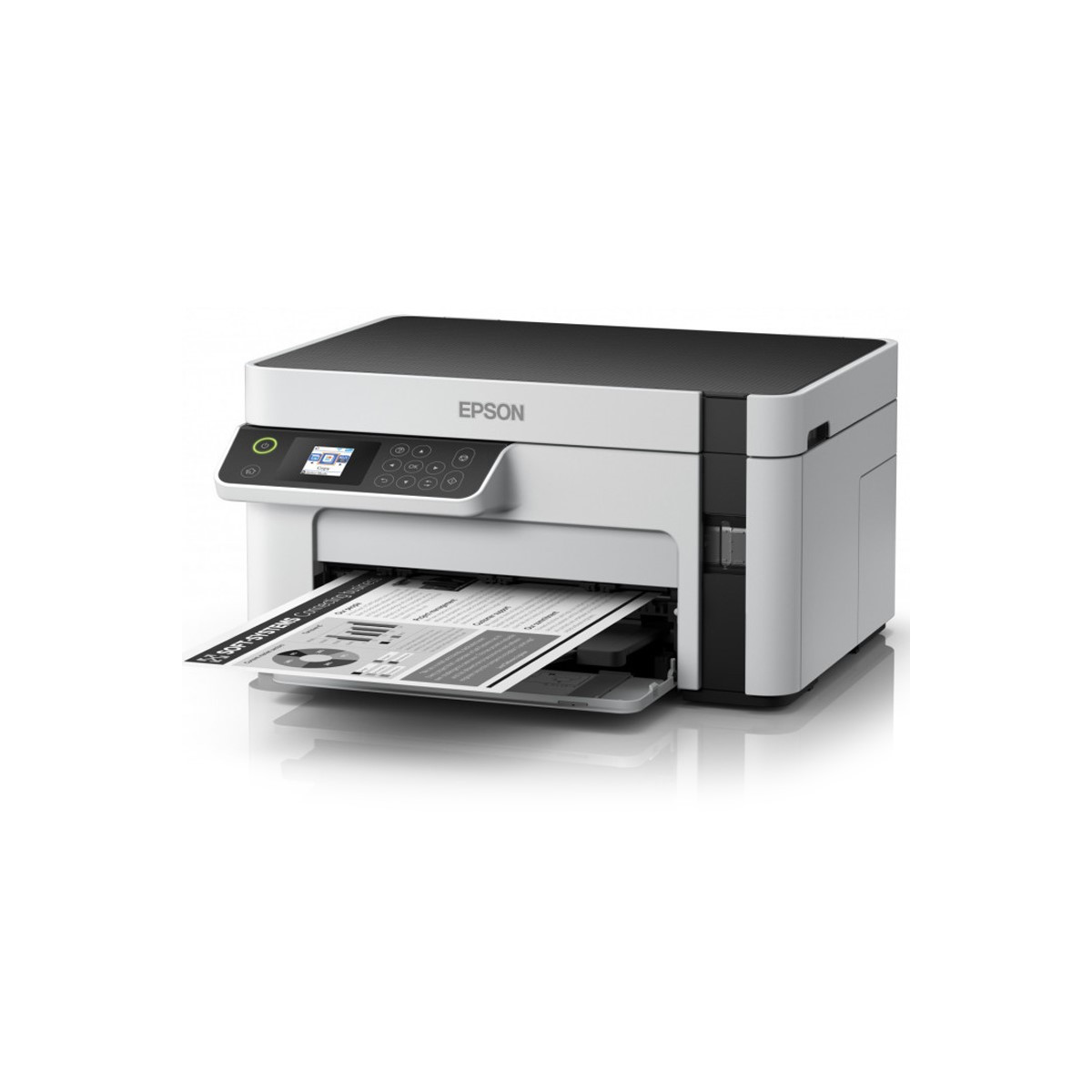 Imprimante EPSON à réservoir intégré multifonction 3 en 1 monochrome ECOTANK ET-M2120 / Garantie 3 ans