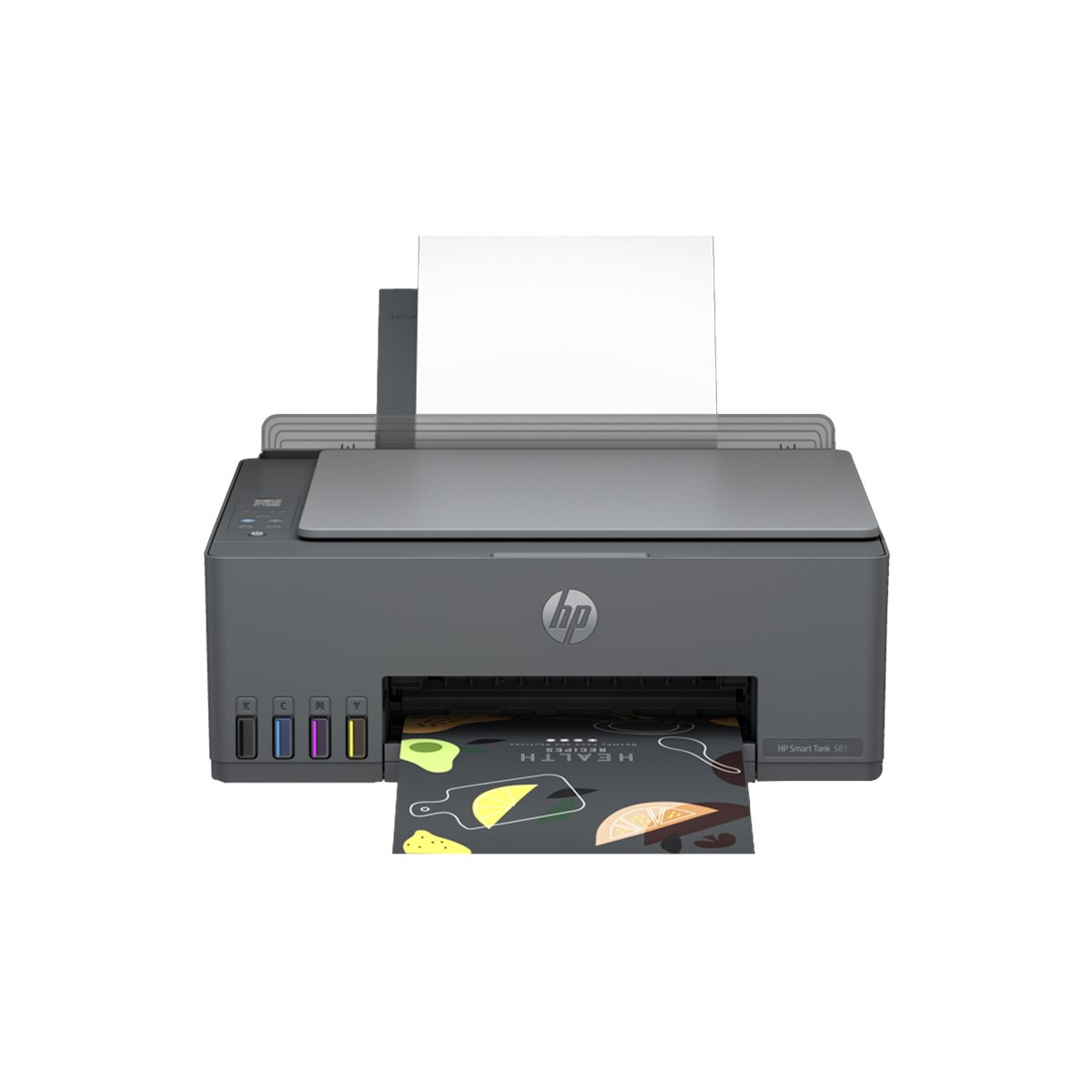 Imprimante HP 3en1 SMART TANK 581 COULEUR / WI-FI + 4 Bouteilles d’encre HP Incluses