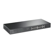 SWITCH JETSTREAM TP-LINK 16 PORTS GIGABIT POE/POE+ / 2 SFP TL-SG1218MPE