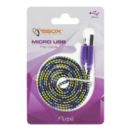 CABLE SBOX USB VERS MICRO USB 1M MULTICOULEUR