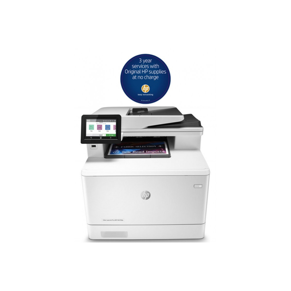 IMPRIMANTE LASER MULTIFONCTION HP COLOR 4 EN 1 LASERJET PRO M479FDN / RÉSEAU