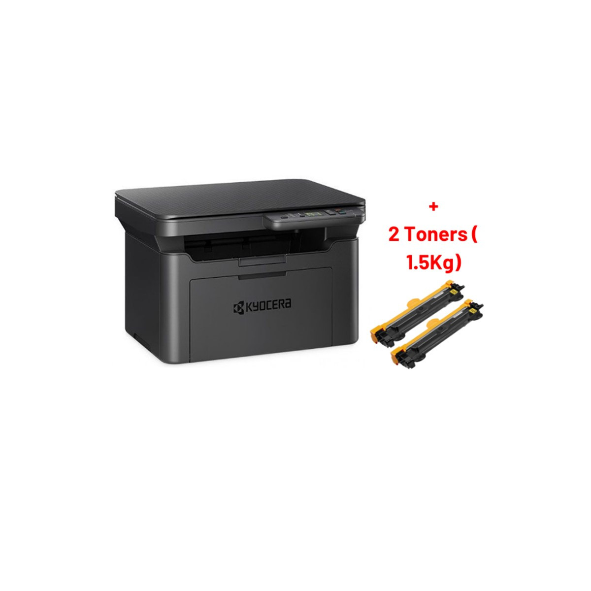 IMPRIMANTE LASER MULTIFONCTION 3EN1 MONOCHROME KYOCERA MA2000 + 2 TONERS TK-1240 (1.5K)