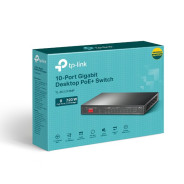 SWITCH DE BUREAU TP-LINK 10 PORTS GIGABIT AVEC 8 PORTS POE+