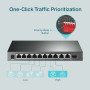 SWITCH DE BUREAU TP-LINK 10 PORTS GIGABIT AVEC 8 PORTS POE+