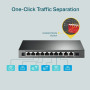 SWITCH DE BUREAU TP-LINK 10 PORTS GIGABIT AVEC 8 PORTS POE+