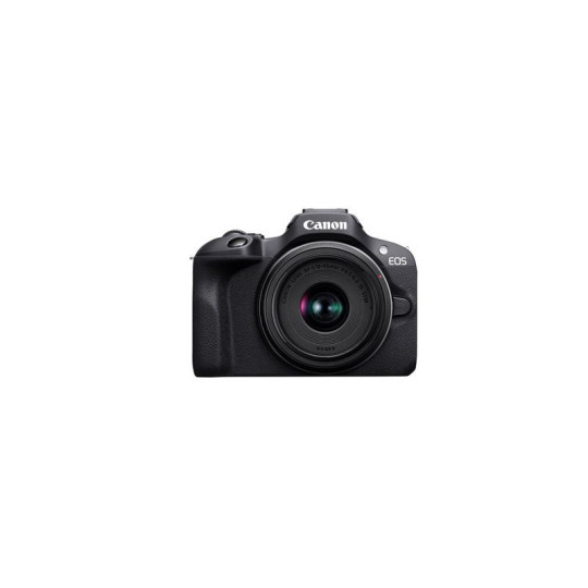 APPAREIL PHOTO HYBRIDE CANON EOS R100 / NOIR + OBJECTIF RF-S 18-45MM