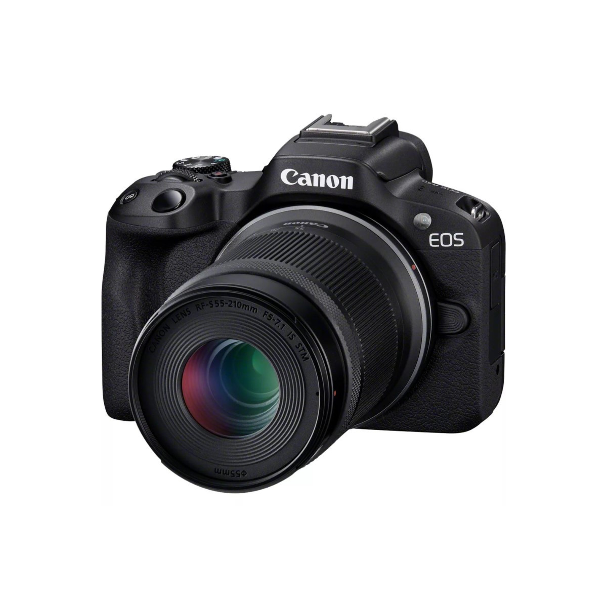 Appareil photo hybride Canon EOS R50 noir + objectif RF-S 18-45mm F4.5-6.3 IS STM