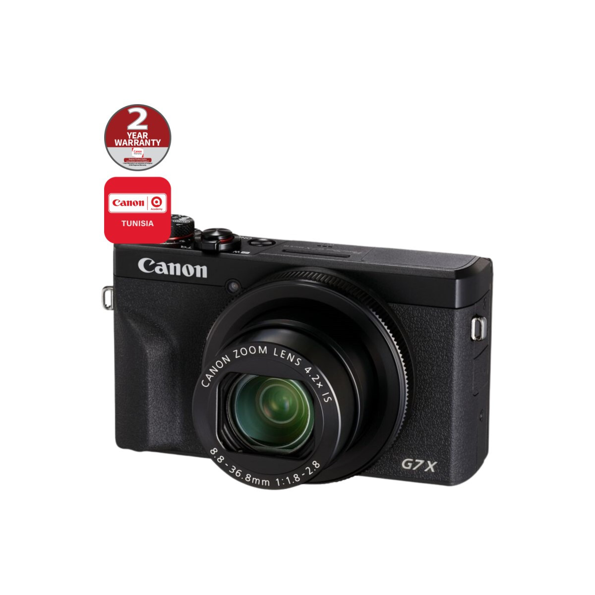 Appareil Photo Canon Compact PowerShot G7 X MARK III / Noir