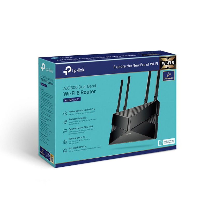 ROUTEUR WIFI 6 AX1800 BI-BANDE TP-LINK ARCHER AX23