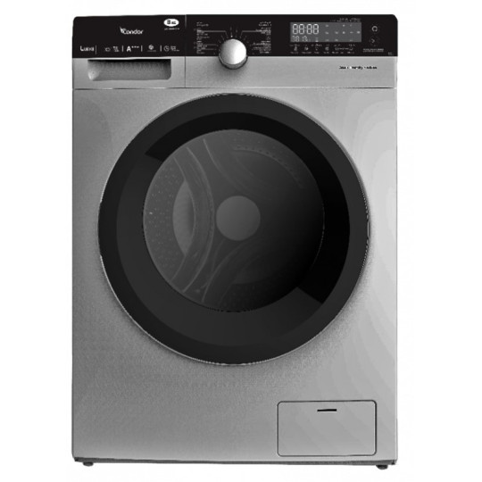 LAVE LINGE FRONTALE CONDOR WAF-XU441L2D 10KG – SILVER