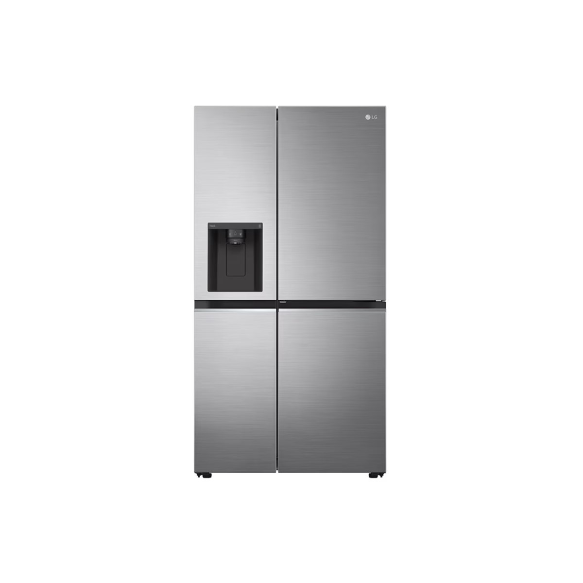 RÉFRIGÉRATEUR LG SIDE BY SIDE NO-FROST 617 LITRES SMART INVERTER ARGENT