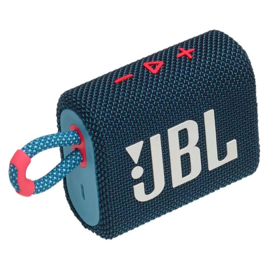 HAUT PARLEUR PORTABLE BLUETOOTH JBL GO 3 SQUAD ÉTANCHE / BLEU