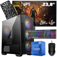 Setup Gamer Special Pc de Bureau Gaming / i7-12700F / RTX 3050 6G / 16 Go Avec Écran Aero 24″ Full HD IPS 120 Hz