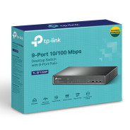 SWITCH DE BUREAU TP-LINK 9 PORTS 10/100 MBPS DONT 8 PORTS POE+