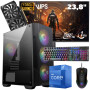 Pc de Bureau Gaming / i7-11700 / RTX 3050 6G / 16 Go Avec Écran Aero 24″ Full HD IPS 120 Hz