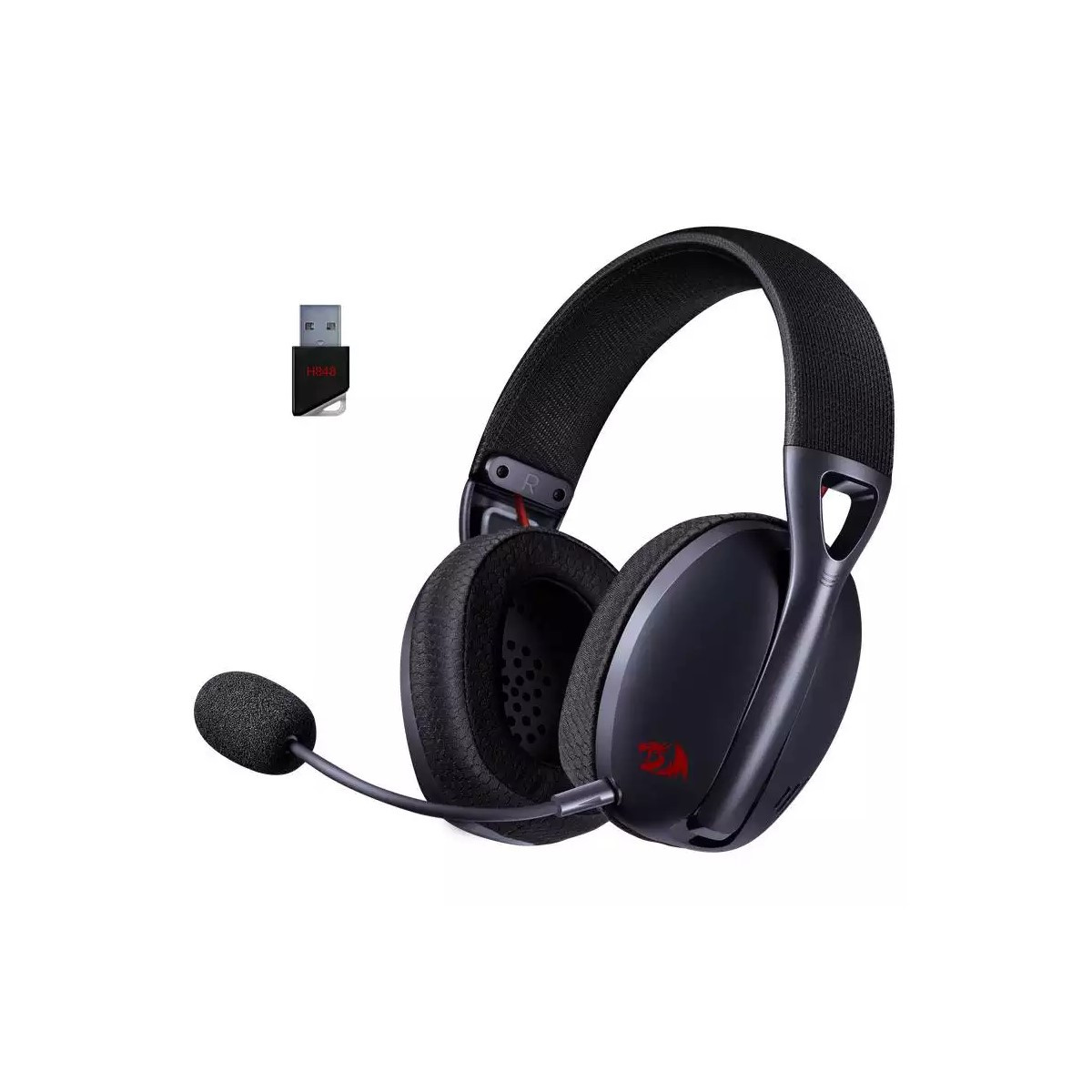 MICRO CASQUE GAMER SANS FIL REDRAGON H848 PRO / NOIR