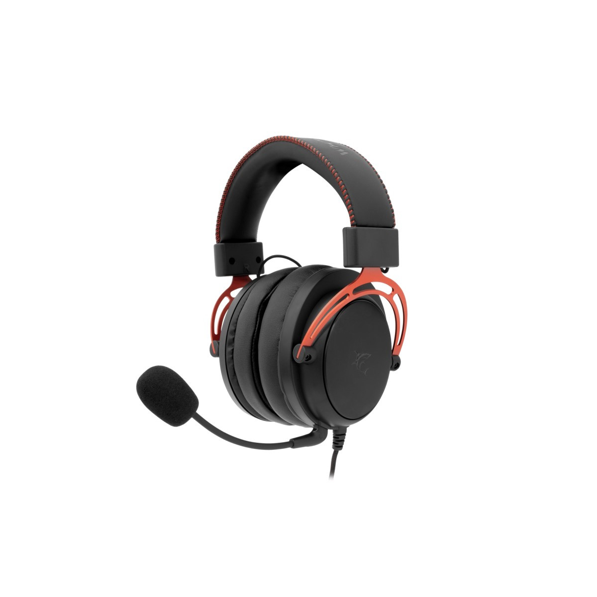 CASQUE GAMING WHITE SHARK GORILLA GH-2341 / NOIR ET ROUGE