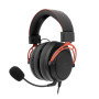 CASQUE GAMING WHITE SHARK GORILLA GH-2341 / NOIR ET ROUGE