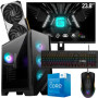 Pc de Bureau Gaming / i5-13600KF / RTX 4070 12G / 16 Go Avec Écran MSI 24″ Full HD IPS 180 Hz