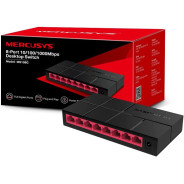 SWITCH DE BUREAU 8 PORTS MERCUSYS MS108G / 10/100/1000 MBPS