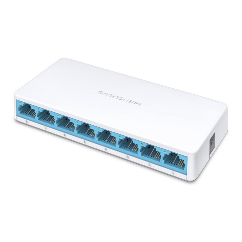 SWITCH DE BUREAU 8 PORTS MERCUSYS MS108 / 10/100 MBPS